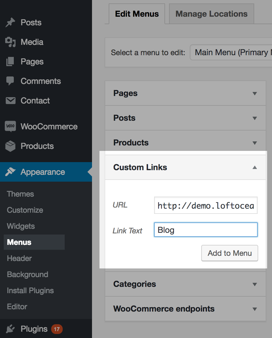 Copy the URL in the address bar
