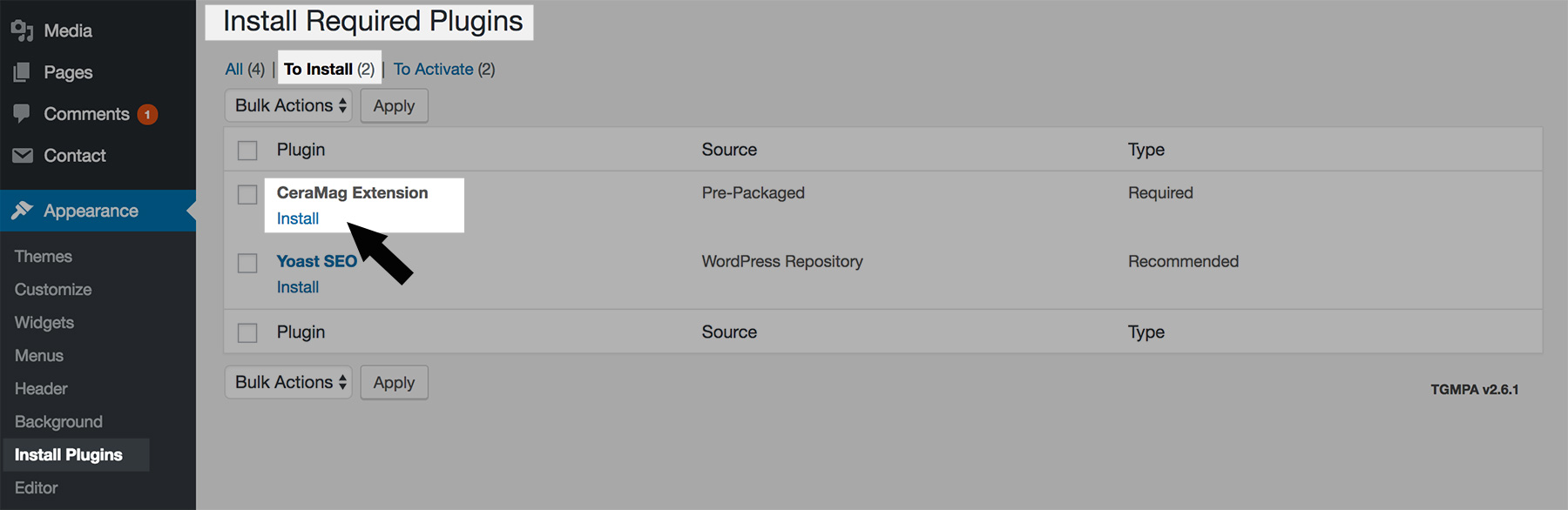 install-ceramag-extension