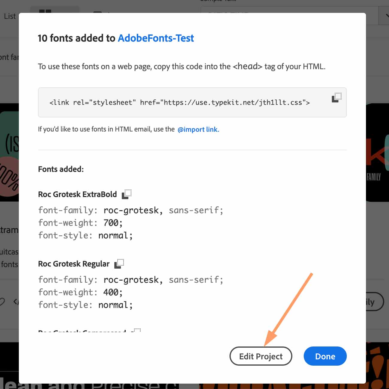 Edit the Web Project