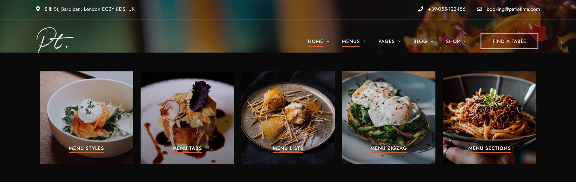 Enable mega menu for a menu item