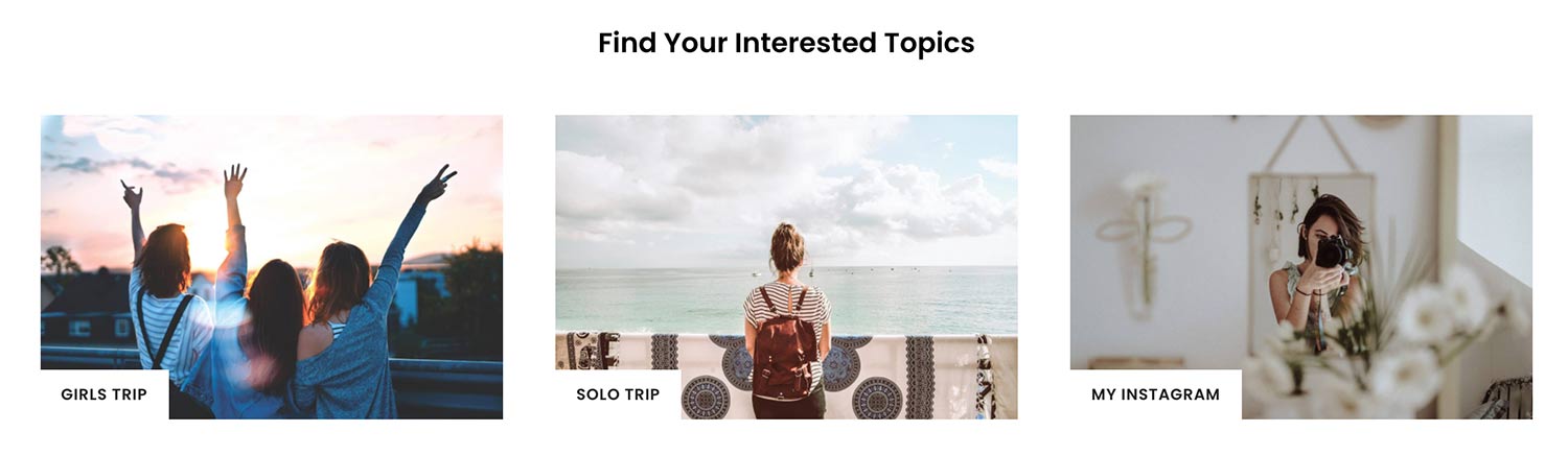 Home Widget - Promotion Blocks