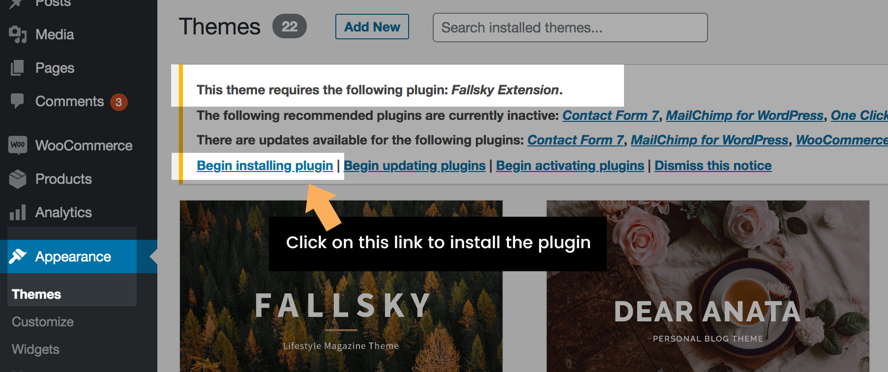 Install Required Plugin