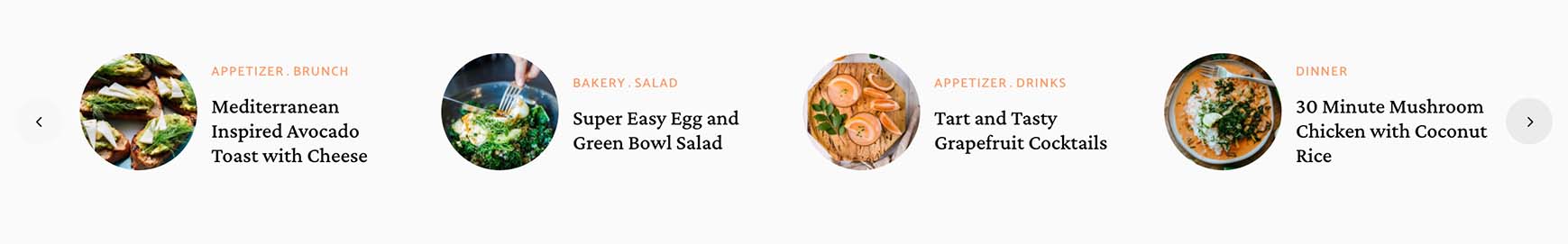 Home Widget - Posts Carousel