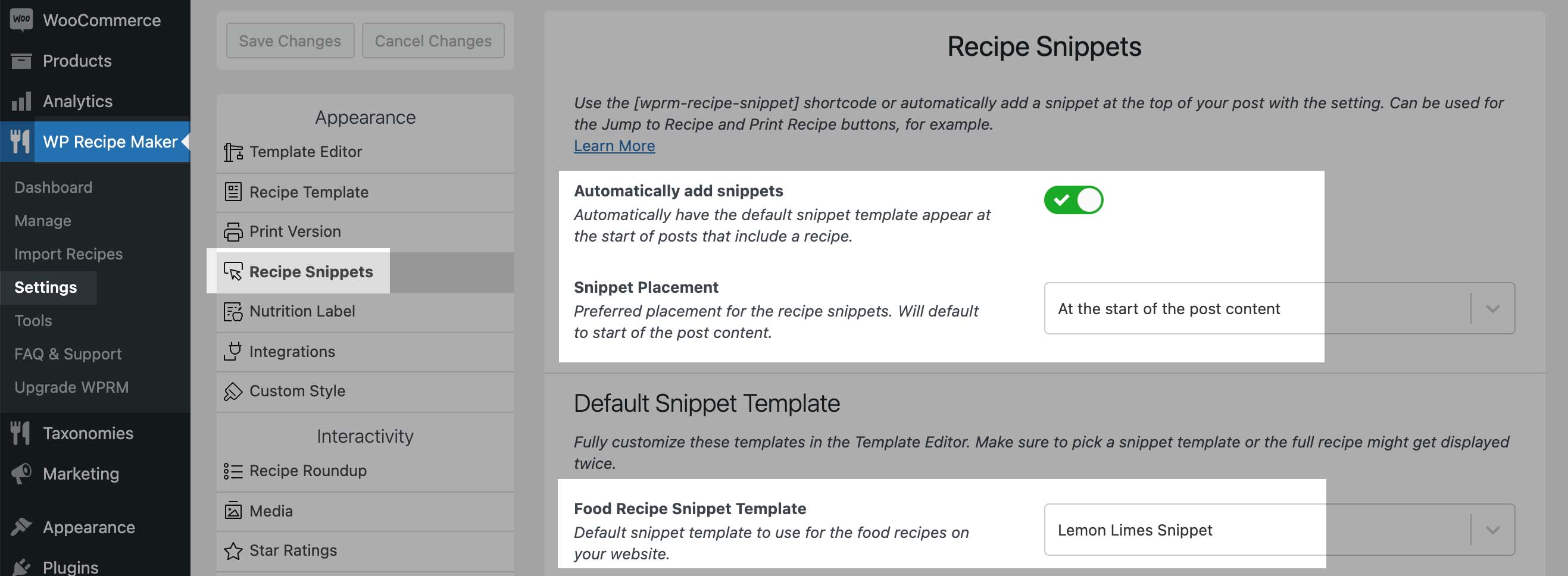 WP Recipe Maker Tools