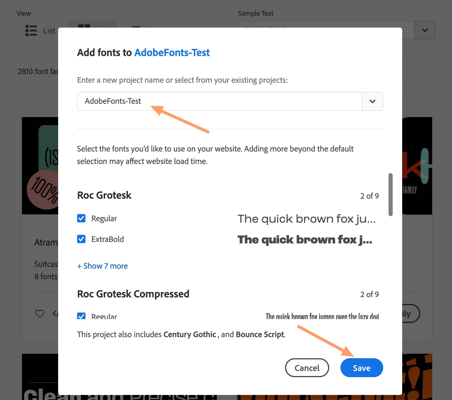 Add fonts to a Web Project